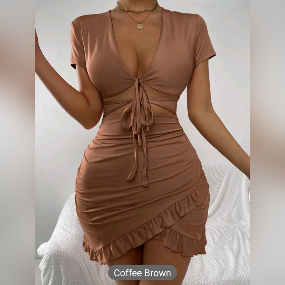 🤎 Shein bodycon Dress